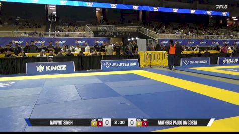 Matheus Paulo Da Costa vs Navjyot Singh 2026 Pan Jiu Jitsu IBJJF Championship