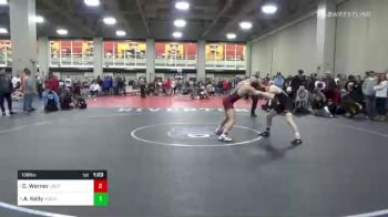 138 lbs Semifinal - Channing Warner, Juab vs Austin Kelly, Wasatch