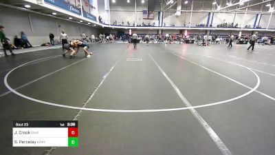 149 lbs Round Of 64 - Jack Crook, Unattached-Unrostered vs Shane Percelay, Army-West Point