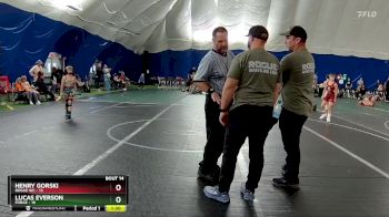 72 lbs Round 5 (6 Team) - Henry Gorski, Rogue WC vs Lucas Everson, FORGE