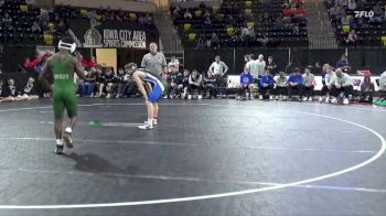 144 lbs Quarterfinal - Hayden Hutt, Waukee Northwest vs Medhi Bangana, Iowa City, West