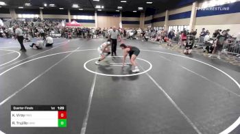 144 lbs Quarterfinal - Kaleb Viray, Pride WC vs Richard Trujillo, Canyon Springs HS