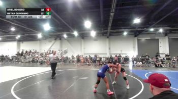 101 lbs Quarterfinal - Ariel Romero, San Diego Move vs Reyna Geronimo, 951 Wc