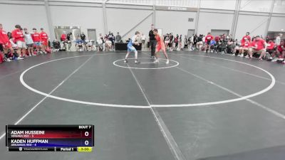 106 lbs Round 3 (6 Team) - Adam Husseini, Virginia Red vs Kaden Huffman, Arkansas Red