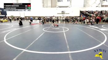 58 lbs Champ. Round 2 - Logan Galvez, KD Training Center vs Joseph Genovese, B2 Wrestling Academy