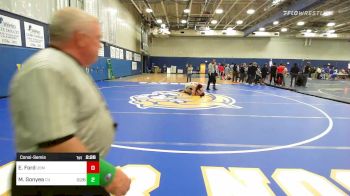 133 lbs Consolation - Ethan Ford, Southern Maine vs Michael Gonyea, Castleton