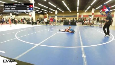 67 lbs 3rd Place - Truett Randle, Apex Grappling Academy vs Edison Cutts, Fitness Fight Factory Wrestling Club
