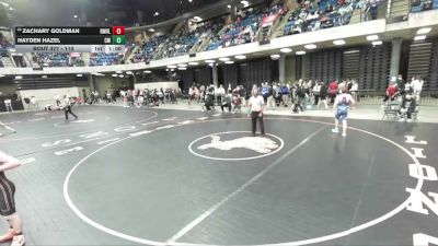 113 lbs Cons. Round 1 - Zachary Goldman, Glenbrook North vs Hayden Hazel, Olney