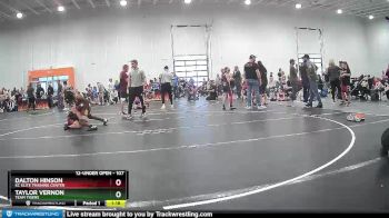 107 lbs Round 2 - Taylor Vernon, Team Tigers vs Dalton Hinson, KC Elite Training Center