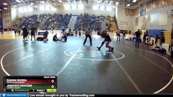 138 Blue Round 2 - Jeremiah Kratzer, Camden County vs Davian Rivera, Osceola (Kissimmee)