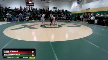 157 lbs 3rd Place Match - Tyler Ritenour, Hickory vs Dylan Henderson, First Colonial