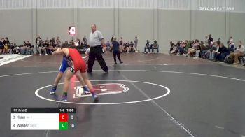 90 lbs Prelims - Christopher Kiser, OK Takedown vs Blade Walden, OKRTC