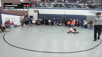 85 lbs Cons. Round 2 - Jackson Wagner, Idaho Falls Wrestling Club vs Knox Jensen, Idaho Falls Wrestling Club