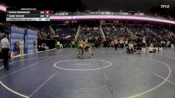 3A 120 lbs Cons. Round 3 - Ethan Brownlee, South Johnston High School vs Zane Taylor, St. Stephens High School