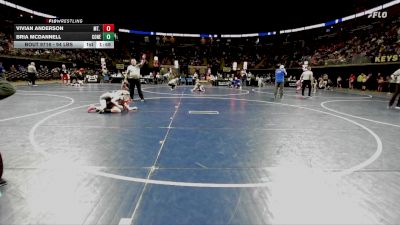 94 lbs Quarterfinal - Vivian Anderson, Mt. Lebanon vs Bria McDannell, Conemaugh Township