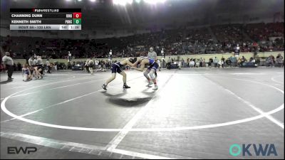 130 lbs Quarterfinal - Channing Dunn, Kingfisher YellowJackets vs Kenneth Smith, Ponca City Wildcat Wrestling