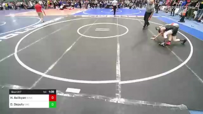 95 lbs Semifinal - Henry Aslikyan, Sunkist Kids Monster Garage vs ...