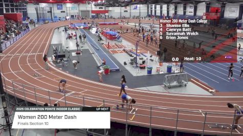 Women's 200m, Finals 10