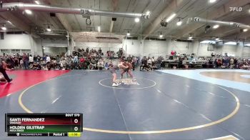 165 lbs Champ. Round 2 - Holden Gilstrap, Mesa Ridge vs Santi Fernandez, Windsor