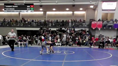 113 lbs Consi Of 16 #2 - Robert Barry, Danbury vs Jax Nolda, Waterford