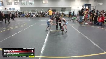 46 lbs Round 1 - Brayden Skroski, Philadelphia vs Francis Schemeley, Franklinville