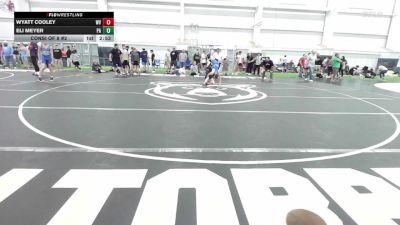S-114 lbs Consi Of 8 #2 - Wyatt Cooley, WV vs Eli Meyer, PA