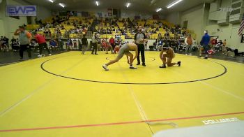 132 lbs Round Of 16 - Erik Guerrero, Tahlequah Wrestling Club vs Julius Smith, Coweta JH