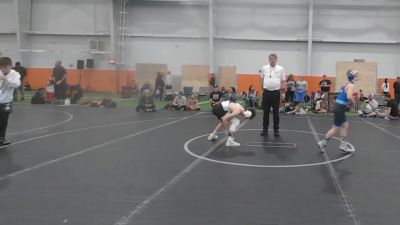 92 lbs Round 1 (8 Team) - Logan Nuzum, Ohio Gold vs Aidan Fay, Westshore WC