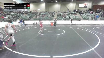 82 lbs Quarterfinal - Easton Napier, Cornerstone Mat Club vs Jaxon Nye, Fighting Squirrels WC