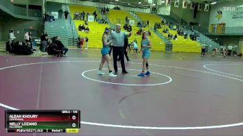 135 lbs 5th Place Match - Nelly Lozano, Hillsboro vs Aleah Khoury, Centennial