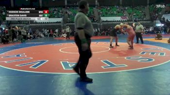 1A-4A 285 3rd Place Match - Braxton Davis, Ohatchee vs Hudson Ingalsbe, White Plains
