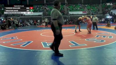 1A-4A 285 3rd Place Match - Braxton Davis, Ohatchee vs Hudson Ingalsbe, White Plains