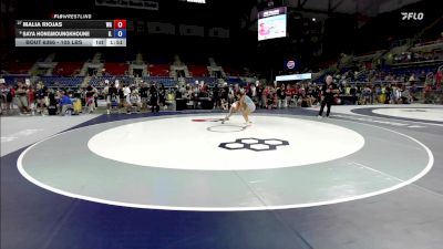 105 lbs Cons. Sub-rd Of 16 - Malia Riojas, WA vs Saya Hongmoungkhoune, IL