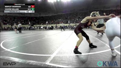 130 lbs Round Of 16 - Bentley Morrison, Elgin Wrestling vs Cooper Willard, D3 Wrestling Cluib