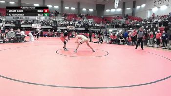 190 lbs 1st Place Match - Wyatt Davis, Irving MacArthur vs AJ Parchman, Keller