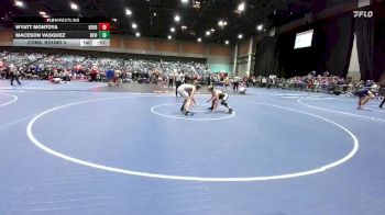 157 lbs Cons. Round 4 - Maceson Vasquez, Redwood -Visalia vs Wyatt Montoya, Del Oro