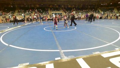 55 lbs Semifinal - Cy Cox, Coweta Tiger Wrestling vs Maisyn Malone, Bartlesville Wrestling Club