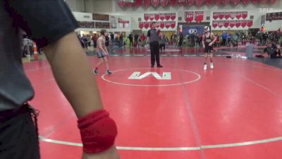 85 lbs Quarterfinal - Jaiven Weber, Team Nazar vs Easton Hamacher, MN Elite
