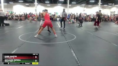 160 lbs Round 2 - Giovanni Zepeda, Spring- Ford vs Gabe Martin, PA Alliance