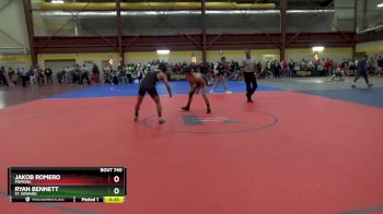 138 lbs Cons. Round 4 - Ryan Bennett, St. Edward vs Jakob Romero, Pomona