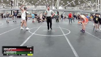 210 lbs Round 2 (4 Team) - Zach Leftwich, Team Shutt vs AJ Berardesco, Top Dawg Academy