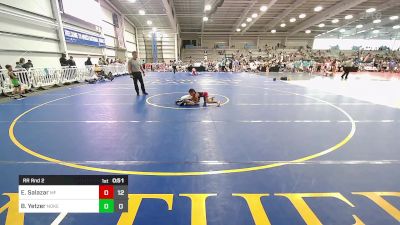 60 lbs Rr Rnd 2 - Emmanuel Salazar, MF Purge Elite vs Brecken Yetzer, Noke Wrestling RTC