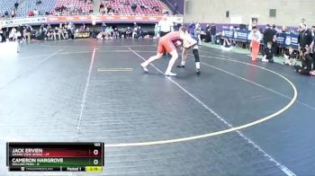 165 lbs Round 1 (16 Team) - Jack Ervien, Grand View (Iowa) vs Cameron Hargrove, William Penn