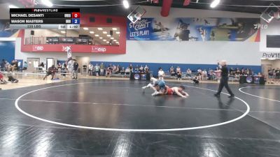 225 lbs Michael Desanti, Oregon vs Mason Masters, Indiana