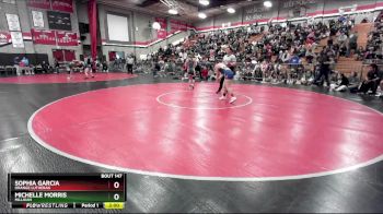 120 lbs Champ. Round 2 - Michelle Morris, Millikan vs Sophia Garcia, Orange Lutheran
