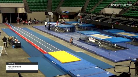 Kaden Brown - Tumbling, Wasatch - 2021 Elite Challenge