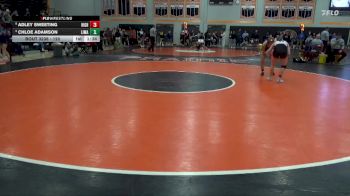 120 lbs Semifinal - Adley Sweeting, Highland, Riverside vs Chloe Adamson, Linn-Mar