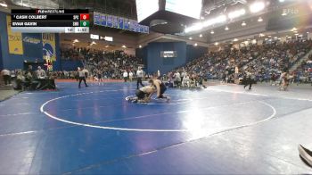 215 lbs Champ. Round 2 - Cash Colbert, St Paul VI Catholic vs Evan Gavin, St Mary Ryken