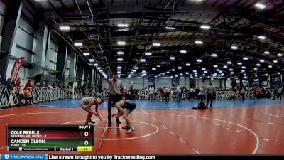 120 lbs Rd# 1 9:00am Friday - Camden Olson, POWA vs Cole Rebels, New England United