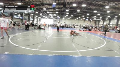 106 lbs Rr Rnd 2 - Caleb Leveling, Blue Shell Wrestling Club - HSB vs Beau Parker, Ground Up USA (BLUE) - HSB